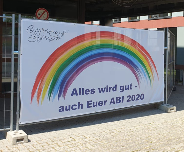 Bauzaunbanner Abi Banner Bruchsal Forst Karlsruhe