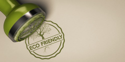 Eco Friendly grüner Stempel auf FSC Zertifiziertem Papier
